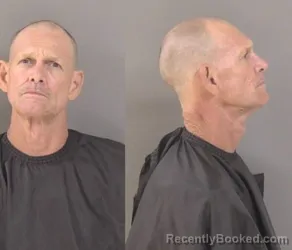 Mugshot of Thomas Michael Simmons booked in Indian River County, Florida on March 31, 2026