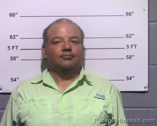 Mugshot of Antonio Balderas Robles booked in Gillespie County, Texas on March 23, 2026