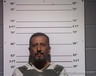 Mugshot of Juan Carlos Maldonado booked in Gillespie County, Texas on March 24, 2026