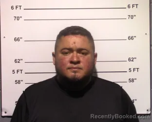 Mugshot of Noe A. Mondragon booked in Gillespie County, Texas on March 25, 2026