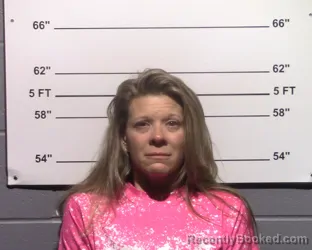 Mugshot of Jorie Lynne Kerl booked in Gillespie County, Texas on March 27, 2026