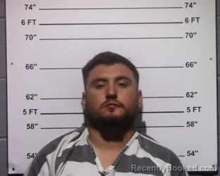 Mugshot of Christian Michael Bermudez booked in Gillespie County, Texas on March 28, 2026