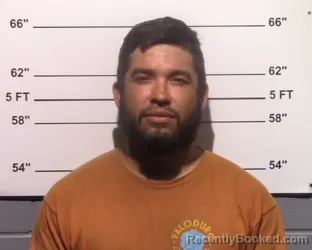 Mugshot of Joshua Rey Guerra booked in Gillespie County, Texas on April 1, 2026