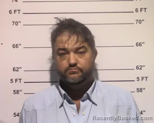 Mugshot of Brandon Scot Klepac booked in Gillespie County, Texas on April 19, 2026