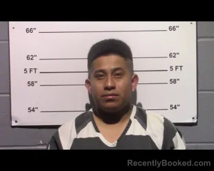 Mugshot of Guillermo Andres Cuc Cucul booked in Gillespie County, Texas on April 22, 2026