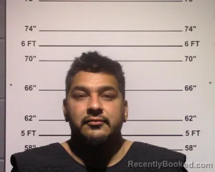 Mugshot of Eddie Daniel Martinez booked in Gillespie County, Texas on August 22, 2026
