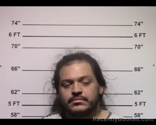 Mugshot of James Anthony Martinez booked in Gillespie County, Texas on September 23, 2026