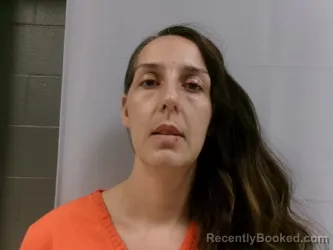 Mugshot of Megan Rae Fauntleroy booked in Randolph County, West Virginia on April 18, 2026