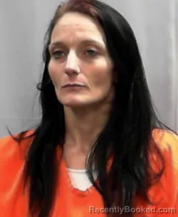 Mugshot of Amy Jo Romesburg booked in Ritchie County, West Virginia on April 6, 2026