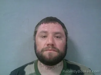 Mugshot of Aaron Thomas May booked in Roane County, West Virginia on June 8, 2026