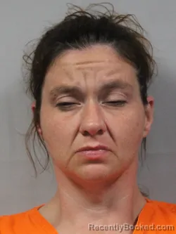 Mugshot of Brittany Sue Workman booked in Roane County, West Virginia on August 8, 2026