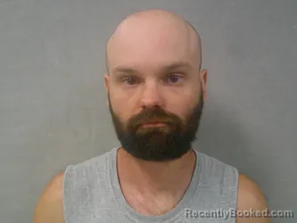 Mugshot of Cody Ellis Curry booked in Roane County, West Virginia on August 2, 2026