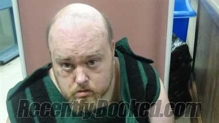 Booking photo from Roane County, West Virginia