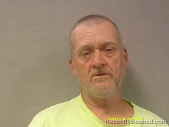 Mugshot of David Kent Vineyard booked in Roane County, West Virginia on April 24, 2026