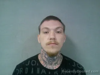Mugshot of Hunter Storm Beckett booked in Roane County, West Virginia on June 22, 2026