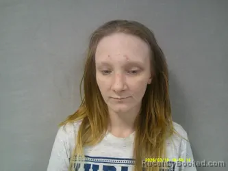 Mugshot of Melissa Irene Roberts booked in Roane County, West Virginia on March 19, 2026