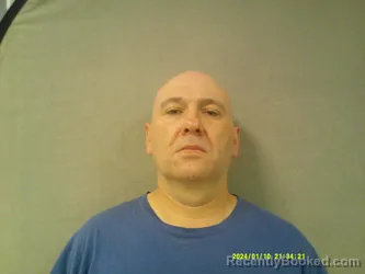 Mugshot of Nathan Lee Botkin booked in Roane County, West Virginia on May 17, 2026