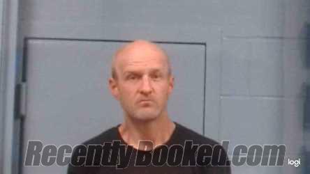 Booking photo from Roane County, West Virginia