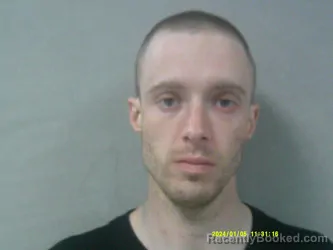 Mugshot of Samuel Hunter Moore booked in Roane County, West Virginia on April 23, 2026