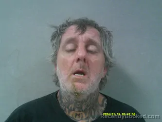 Mugshot of Timothy Wayne Lambert booked in Roane County, West Virginia on May 7, 2026