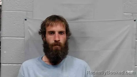 Mugshot of Jayson Scott Bennett booked in Summers County, West Virginia on August 8, 2026