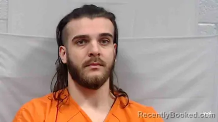 Mugshot of Tyler Bryan West booked in Summers County, West Virginia on April 9, 2026