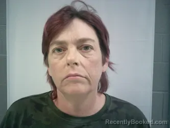 Mugshot of Josephine Lynn Nuzum booked in Taylor County, West Virginia on March 22, 2026