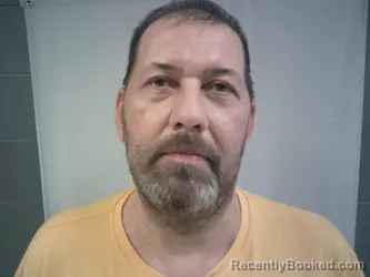 Mugshot of Lewis Arnold Nuzum booked in Taylor County, West Virginia on March 22, 2026