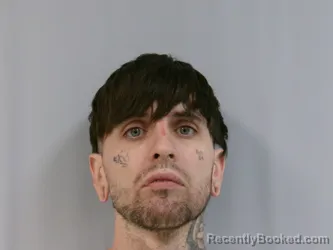 Mugshot of Cody Dean Foster booked in Tucker County, West Virginia on August 20, 2026