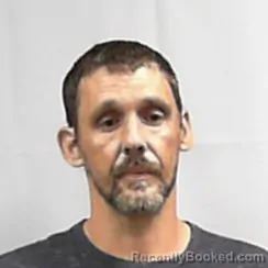 Mugshot of Douglas Allen Thompson booked in Wayne County, West Virginia on August 21, 2026