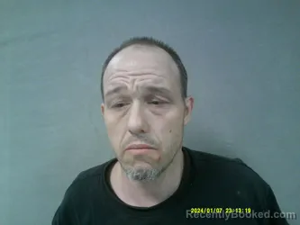 Mugshot of Amos Blaine King booked in Webster County, West Virginia on April 7, 2026