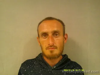 Mugshot of Billy James Hardman booked in Webster County, West Virginia on April 28, 2026