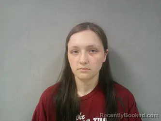 Mugshot of Bella Nichole Carpenter booked in Webster County, West Virginia on July 10, 2026