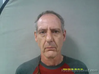 Mugshot of Douglas Edward Radcliffe booked in Webster County, West Virginia on May 24, 2026