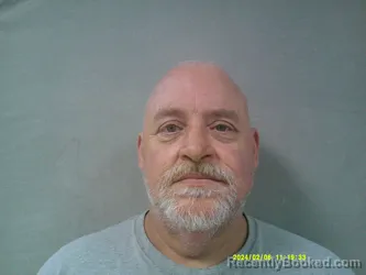 Mugshot of Donald Harison Ash booked in Webster County, West Virginia on May 25, 2026