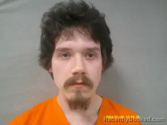 Mugshot of Damion Roger Holbert booked in Webster County, West Virginia on March 22, 2026