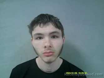 Mugshot of Eathan Scott Miller booked in Webster County, West Virginia on April 5, 2026