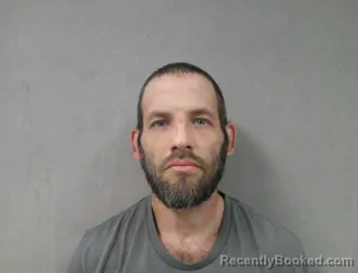 Mugshot of Jared Wayne Russell booked in Webster County, West Virginia on October 17, 2026