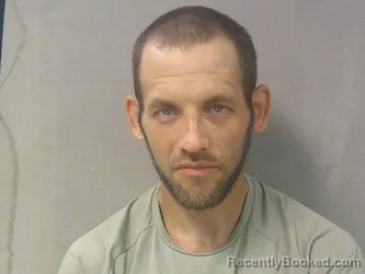 Mugshot of Jared Wayne Russell booked in Webster County, West Virginia on July 10, 2026