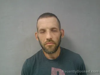 Mugshot of Jared Wayne Russell booked in Webster County, West Virginia on July 24, 2026
