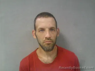 Mugshot of Jared Wayne Russell booked in Webster County, West Virginia on August 7, 2026