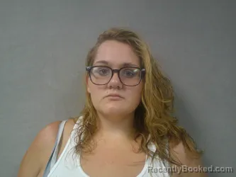 Mugshot of Leah Joelle Painter booked in Webster County, West Virginia on July 8, 2026