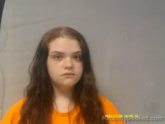 Mugshot of Madison Paige Cochran booked in Webster County, West Virginia on March 22, 2026