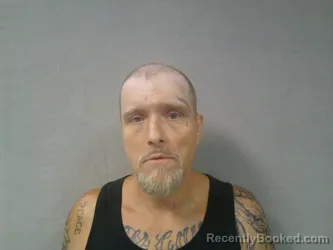 Mugshot of Mark Wayne Linkous booked in Webster County, West Virginia on July 8, 2026