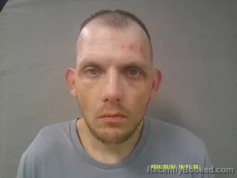 Mugshot of Phillip Earl Bowen booked in Webster County, West Virginia on May 21, 2026