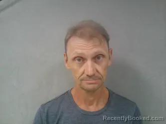Mugshot of Steven Dewayne Moffatt booked in Webster County, West Virginia on July 8, 2026