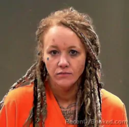 Mugshot of Rosa Diana Adams booked in Wetzel County, West Virginia on May 17, 2026