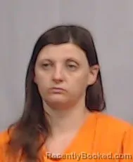 Mugshot of Ashley Renea Slusher booked in Wirt County, West Virginia on June 30, 2026