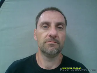 Mugshot of Jason Andrew Maxwell booked in Wirt County, West Virginia on May 12, 2026