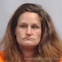 Mugshot of Amber Lynn Ellenwood booked in Wood County, West Virginia on October 15, 2026